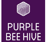 Purple Bee Hive